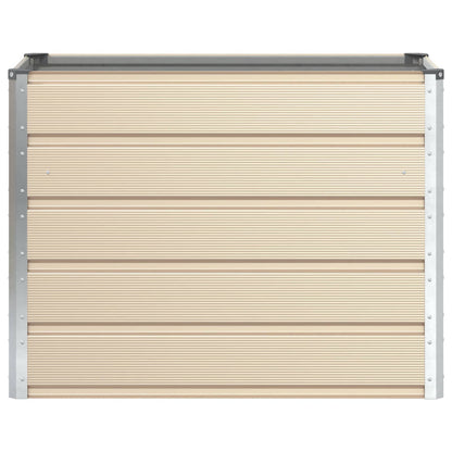 Fioriera Avorio 480 x 50 x 45 cm Acciaio zincato