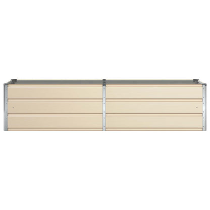 Fioriera Avorio 480 x 50 x 45 cm Acciaio zincato