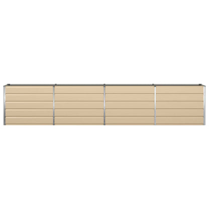 Fioriera Avorio 385 x 50 x 75 cm Acciaio zincato