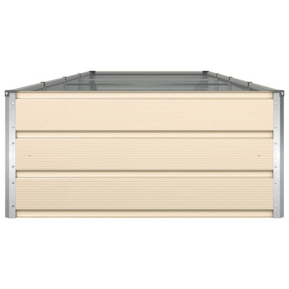 Fioriera Avorio 195 x 100 x 45 cm Acciaio zincato