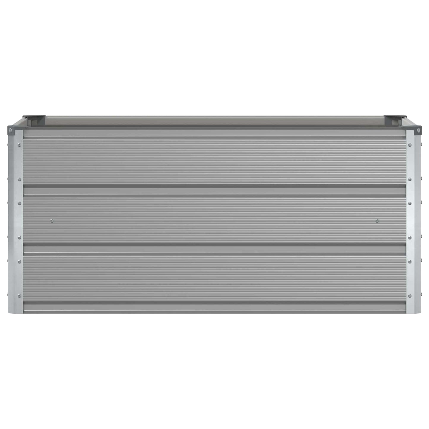 Fioriera Grigio chiaro 100 x 50 x 45 cm Acciaio zincato