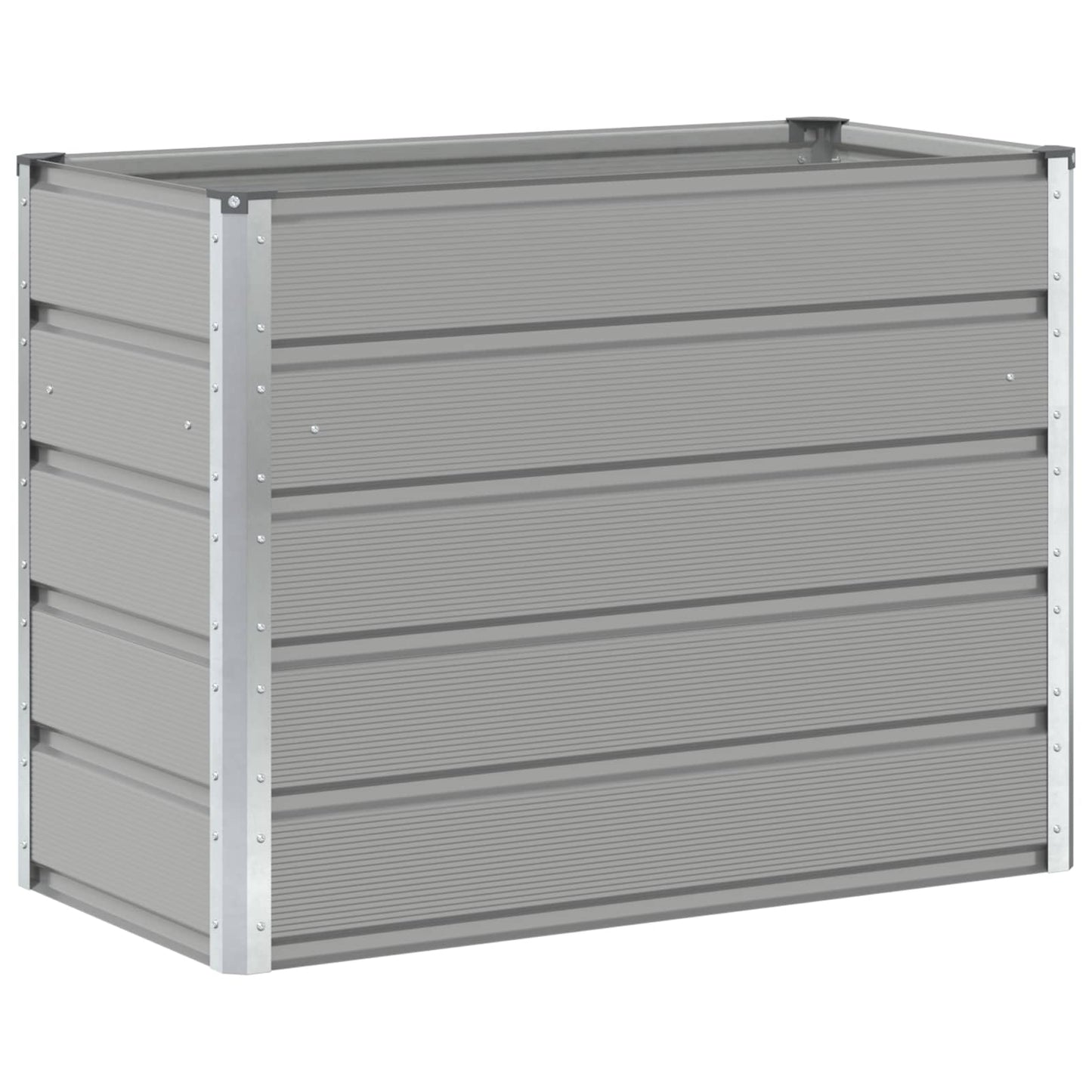 Fioriera Grigio chiaro 480 x 50 x 45 cm Acciaio zincato