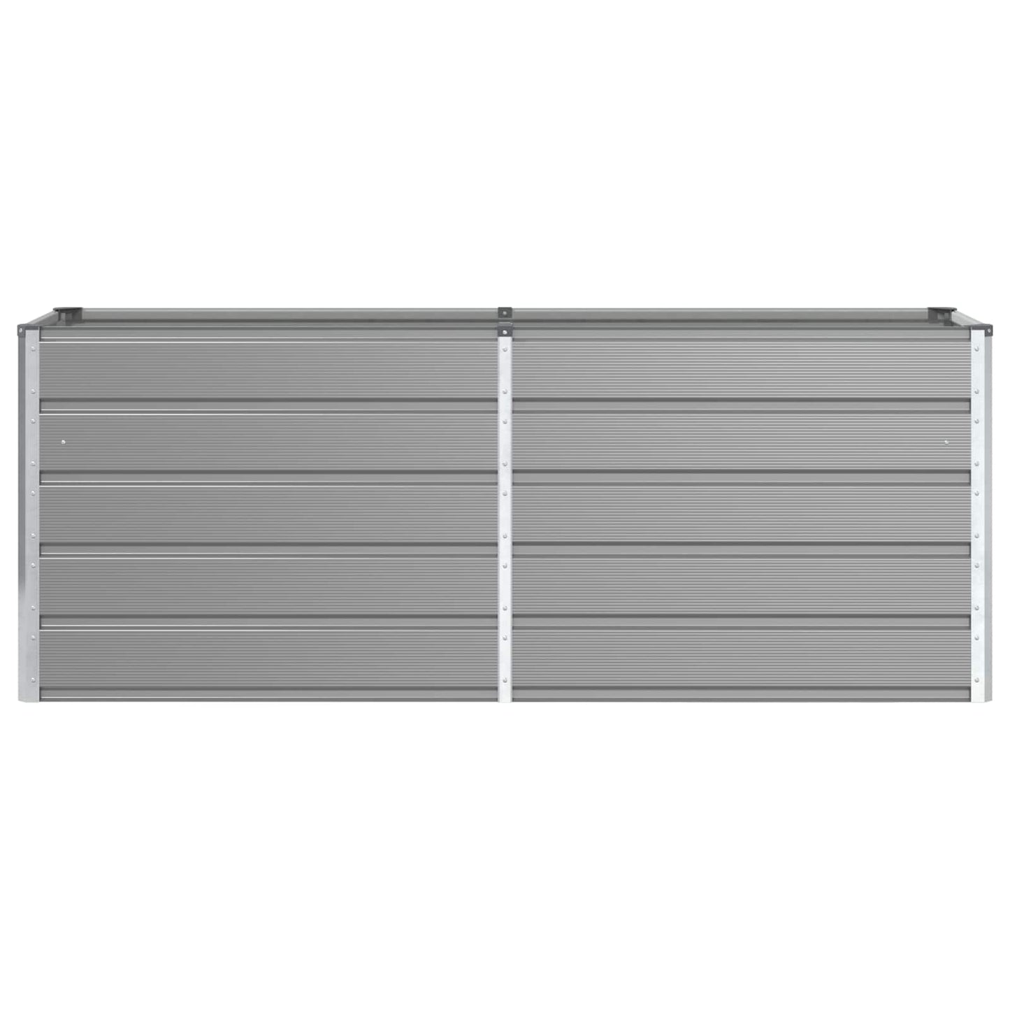 Fioriera Grigio chiaro 480 x 50 x 45 cm Acciaio zincato