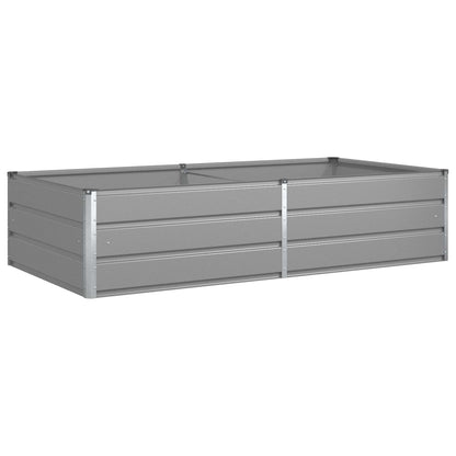 Fioriera Grigio chiaro 195 x 100 x 45 cm Acciaio zincato