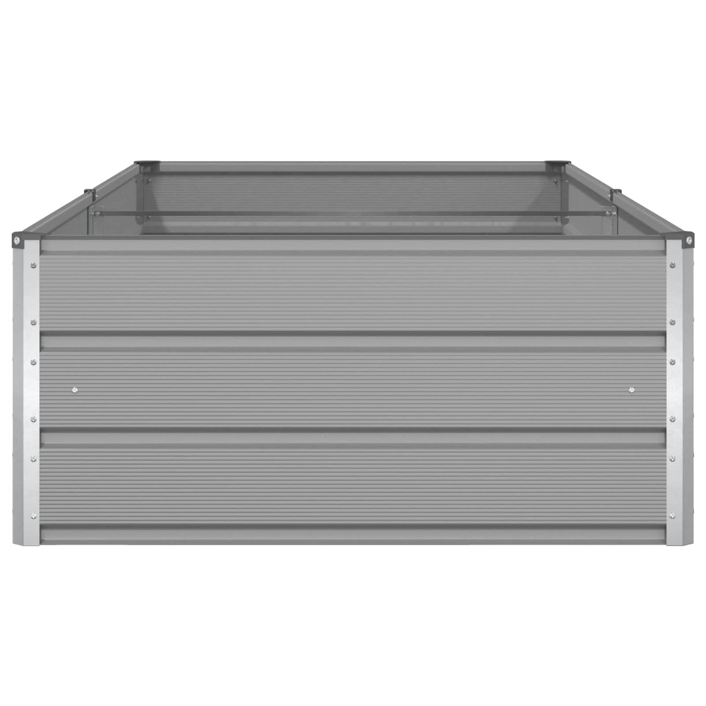 Fioriera Grigio chiaro 195 x 100 x 45 cm Acciaio zincato