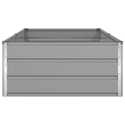 Fioriera Grigio chiaro 195 x 100 x 45 cm Acciaio zincato