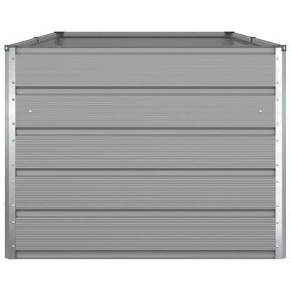 Fioriera Grigio chiaro 195 x 100 x 45 cm Acciaio zincato