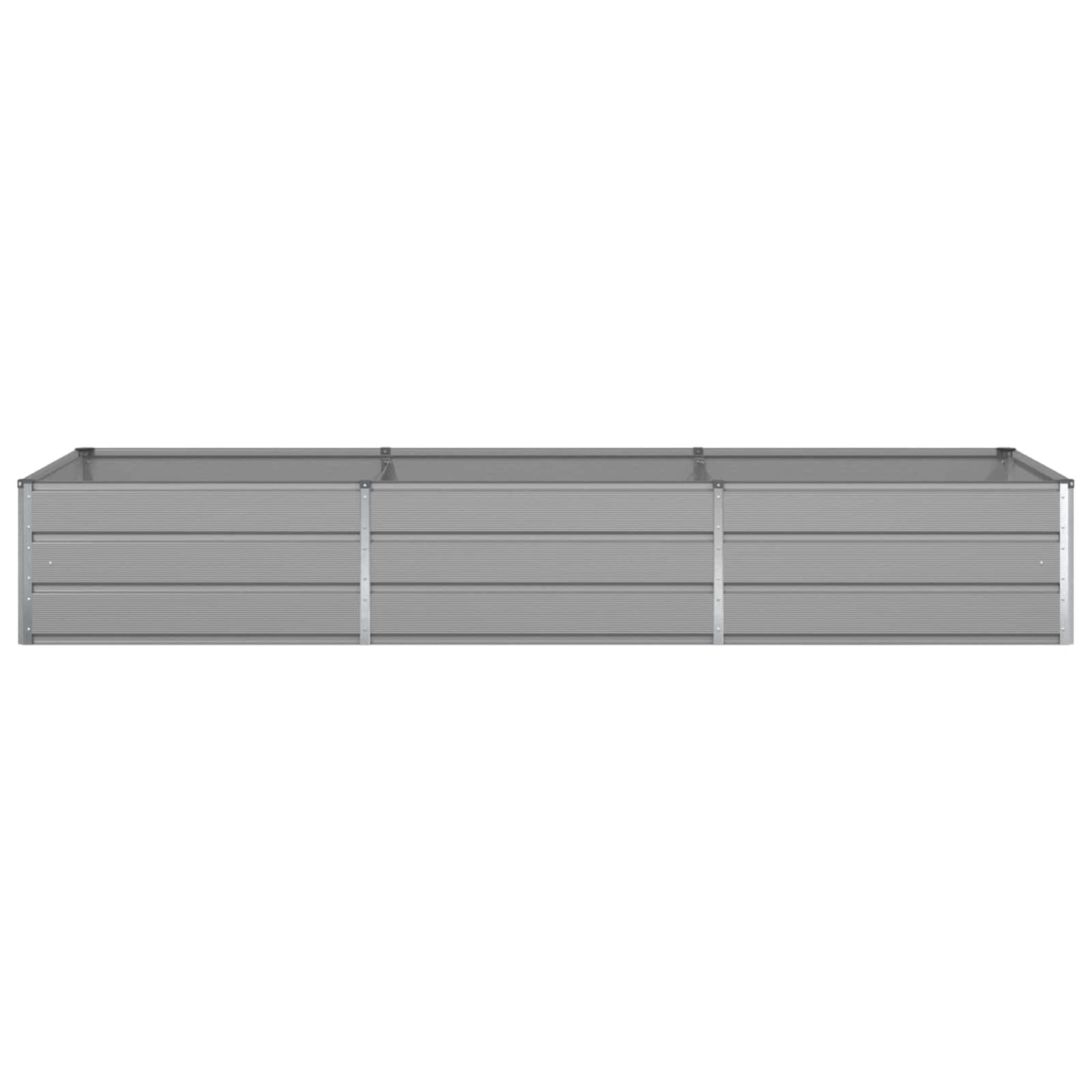 Fioriera Grigio chiaro 195 x 100 x 45 cm Acciaio zincato