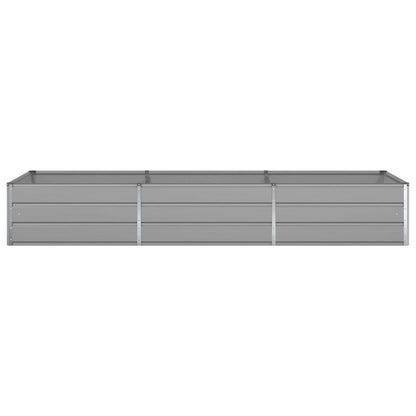 Fioriera Grigio chiaro 195 x 100 x 45 cm Acciaio zincato