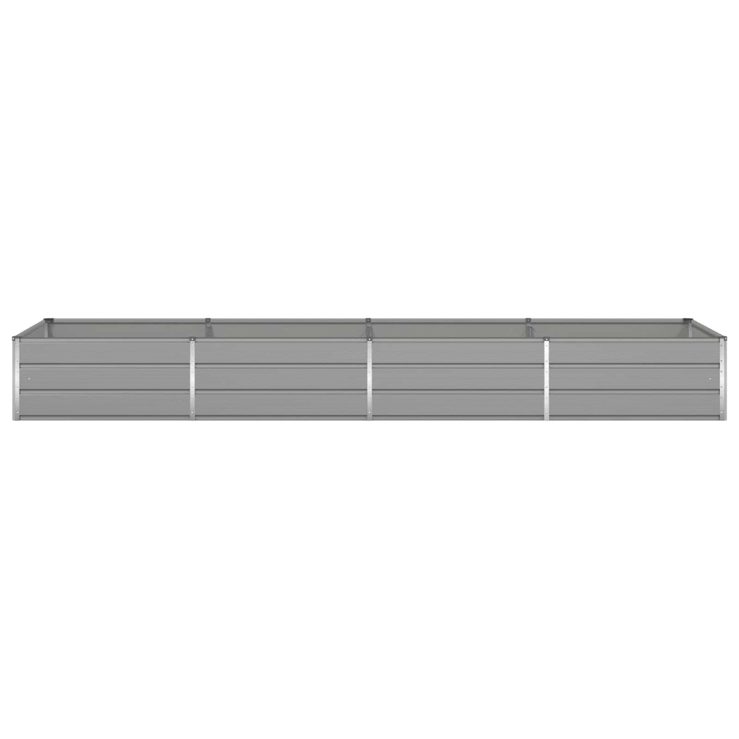 Fioriera Grigio chiaro 385 x 100 x 45 cm Acciaio zincato | homemem39