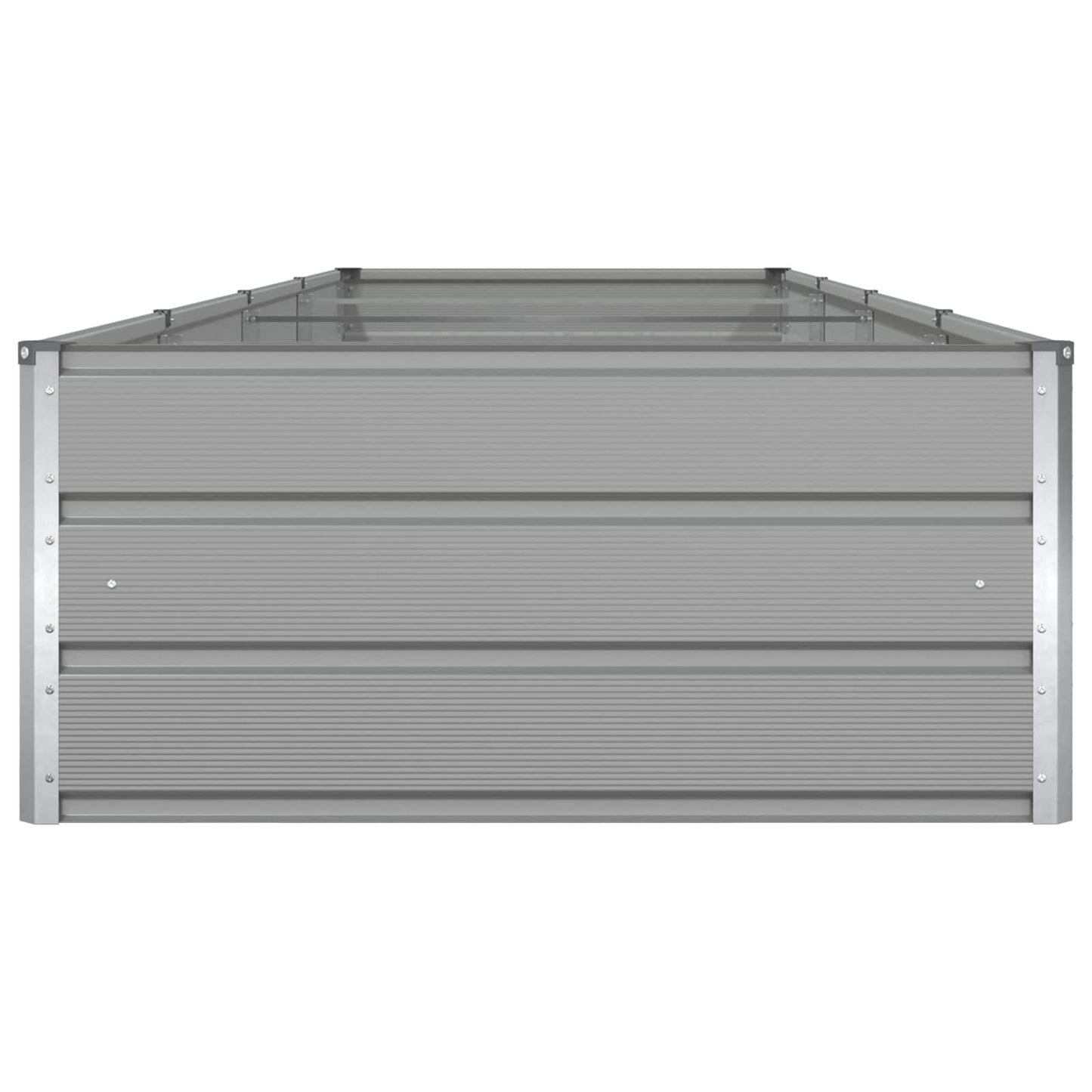 Fioriera Grigio chiaro 385 x 100 x 45 cm Acciaio zincato | homemem39