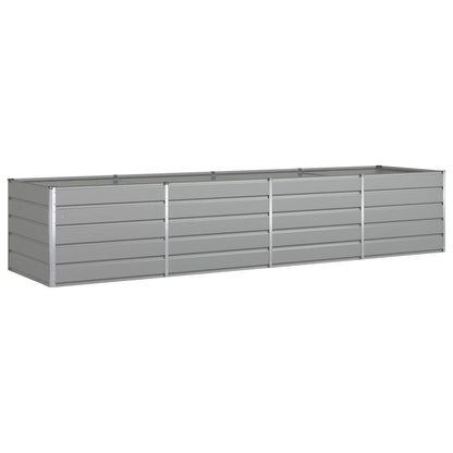 Fioriera Grigio chiaro 385 x 100 x 75 cm Acciaio zincato | homemem39
