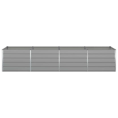 Fioriera Grigio chiaro 385 x 100 x 75 cm Acciaio zincato | homemem39