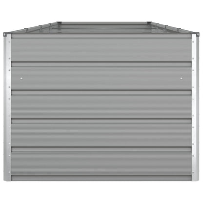 Fioriera Grigio chiaro 385 x 100 x 75 cm Acciaio zincato | homemem39