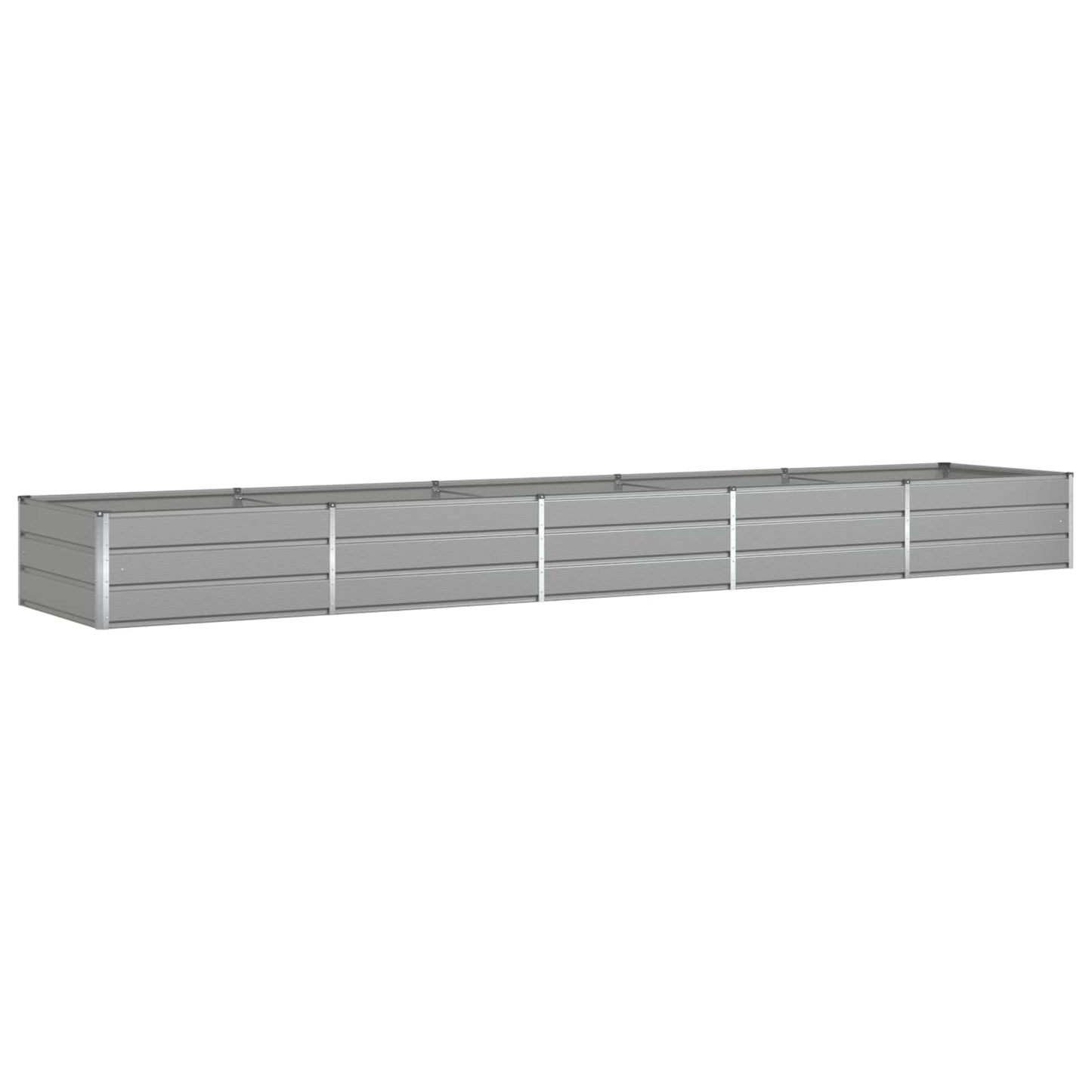 Fioriera Grigio chiaro 480 x 100 x 45 cm Acciaio zincato | homemem39