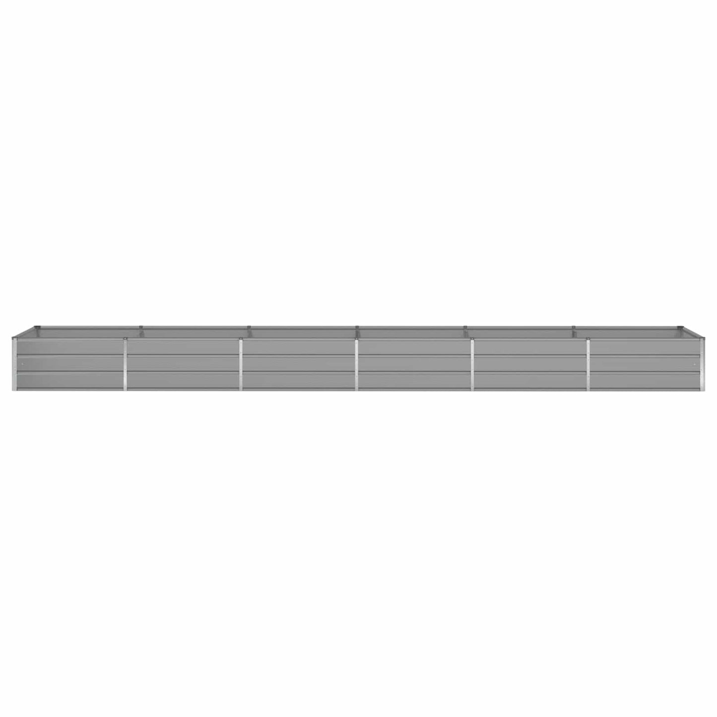 Fioriera Grigio chiaro 580 x 100 x 45 cm Acciaio zincato | homemem39