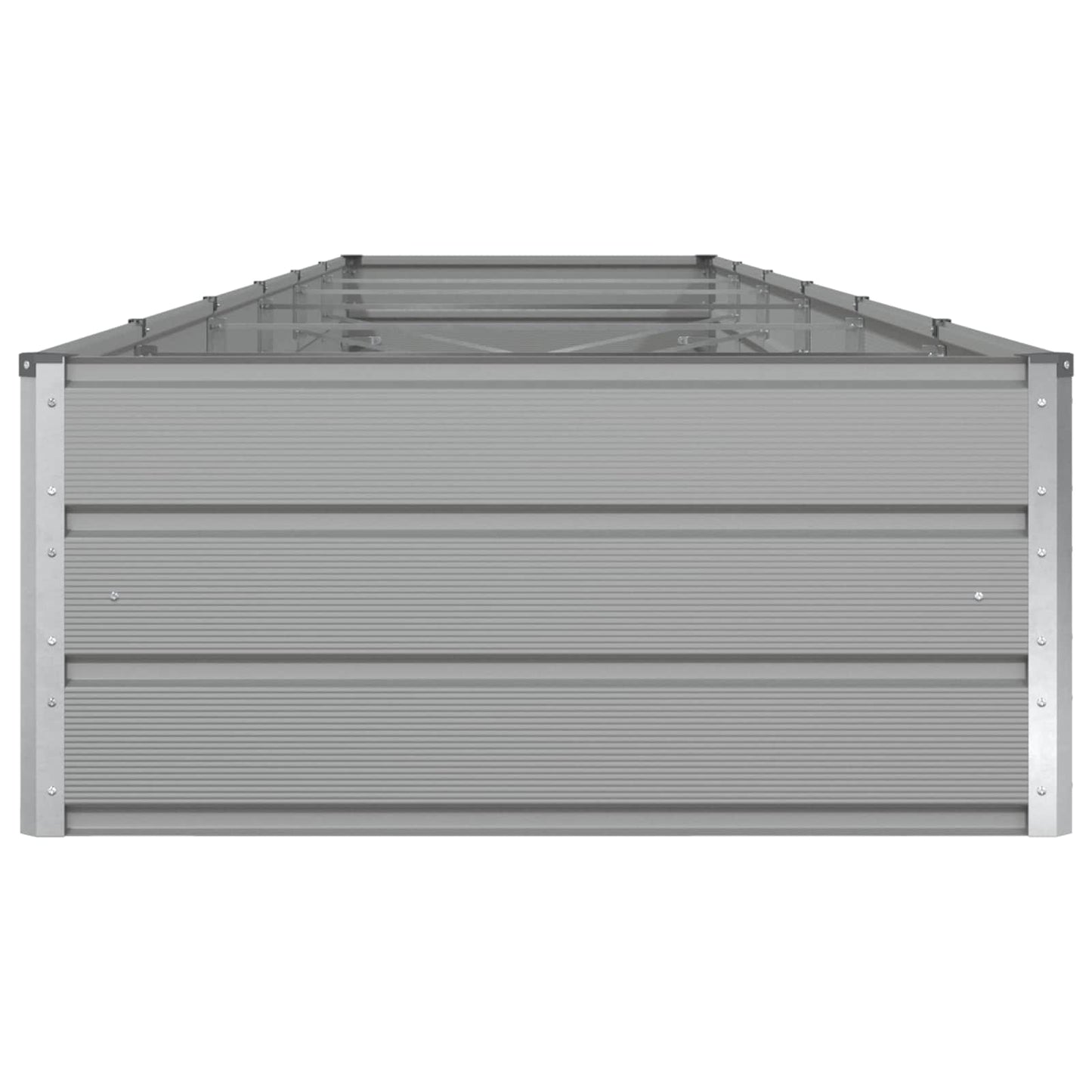 Fioriera Grigio chiaro 580 x 100 x 45 cm Acciaio zincato | homemem39
