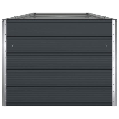 Fioriera Antracite 195 x 100 x 45 cm Acciaio zincato