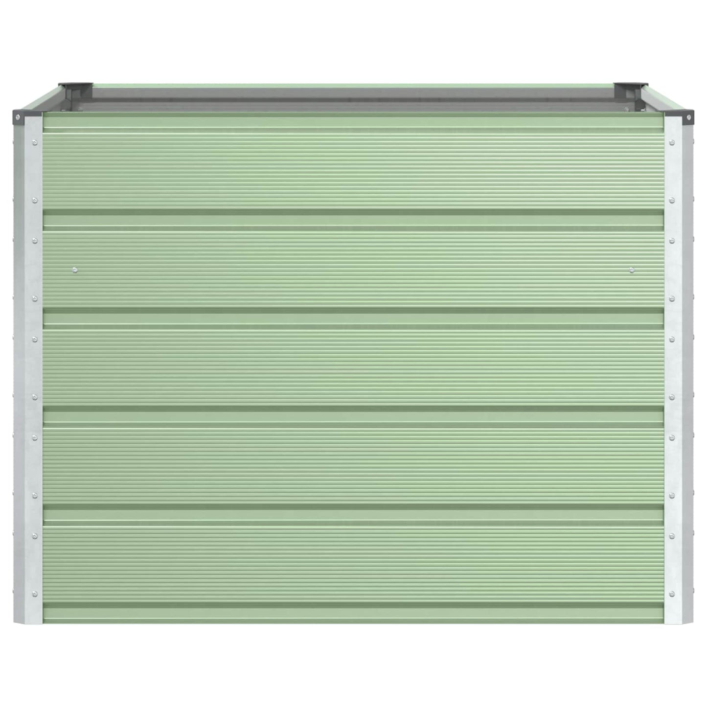 Fioriera Verde Pastello 100 x 100 x 75 cm Acciaio