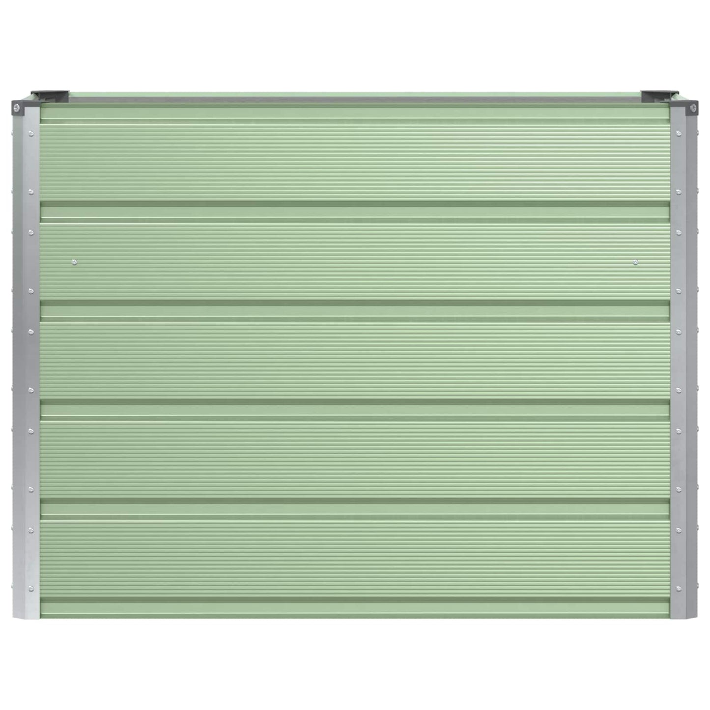 Fioriera Verde 100 x 40 x 75 cm Acciaio | homemem39
