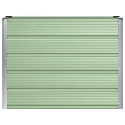 Fioriera Verde 100 x 40 x 75 cm Acciaio | homemem39
