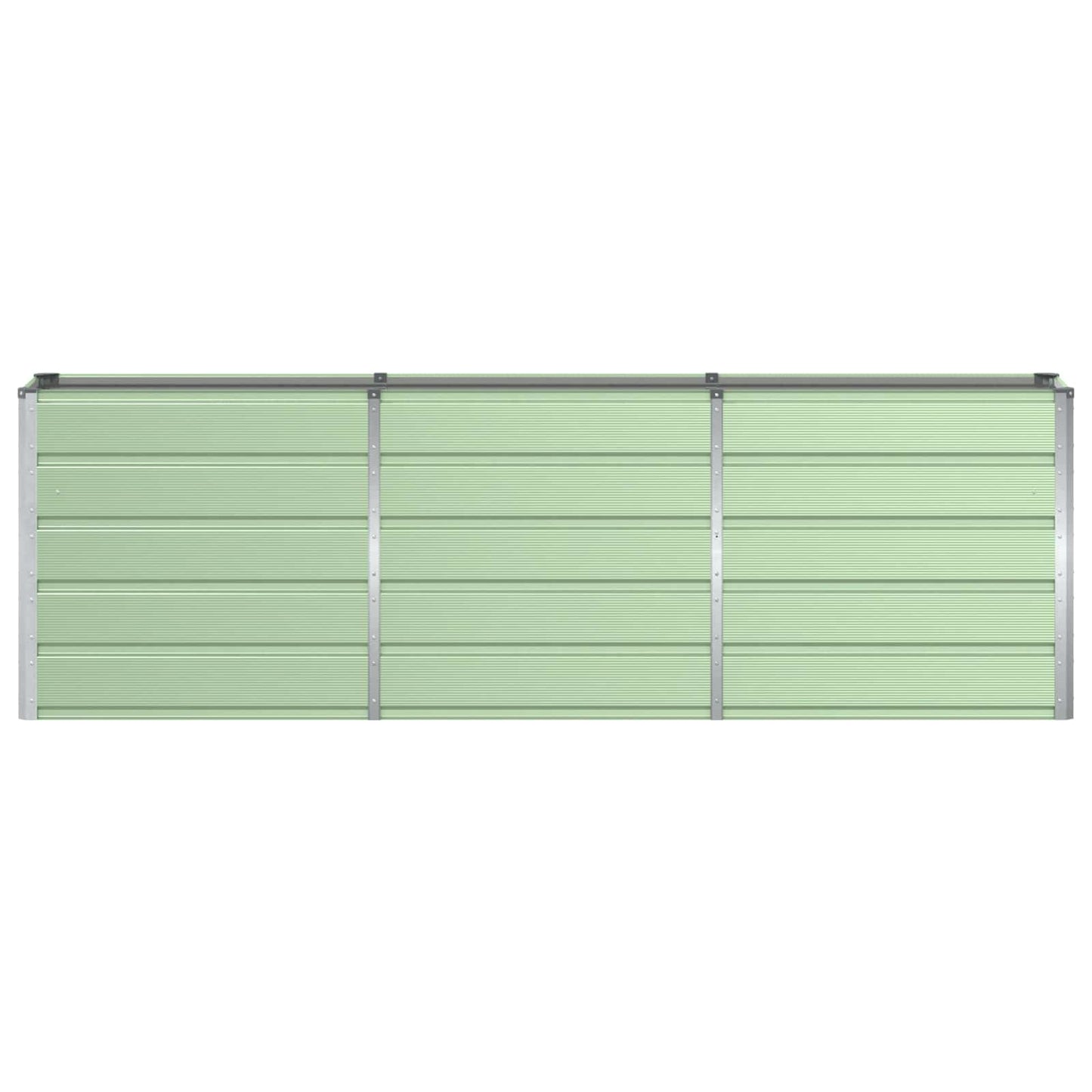 Fioriera Verde 240 x 40 x 75 cm Acciaio | homemem39