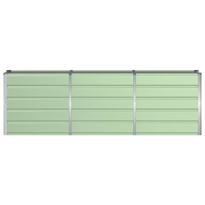 Fioriera Verde 240 x 40 x 75 cm Acciaio | homemem39