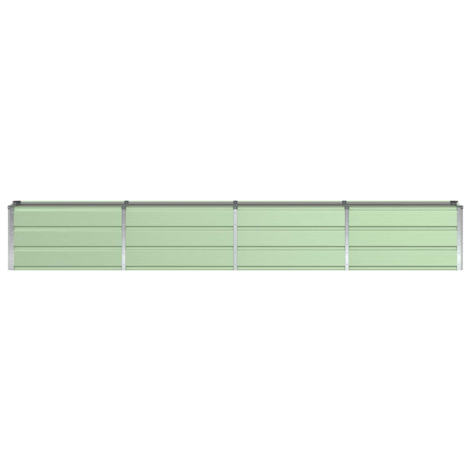 Fioriera Verde 320 x 40 x 45 cm Acciaio | homemem39