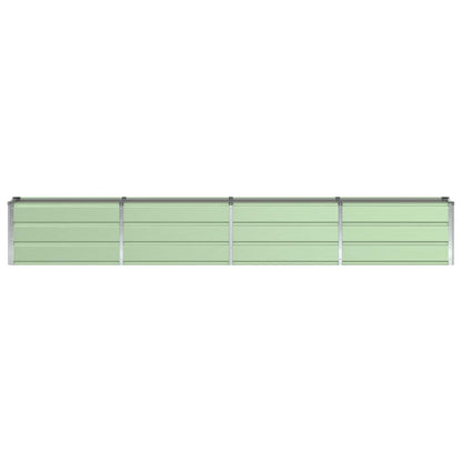 Fioriera Verde 320 x 40 x 45 cm Acciaio | homemem39