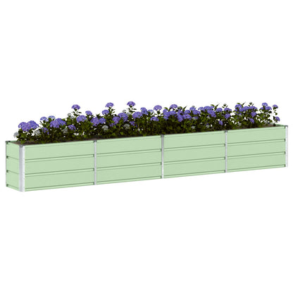 Fioriera Verde 320 x 40 x 45 cm Acciaio | homemem39