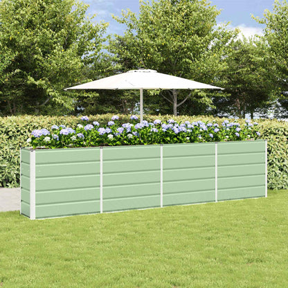 Fioriera Verde 320 x 40 x 75 cm Acciaio | homemem39