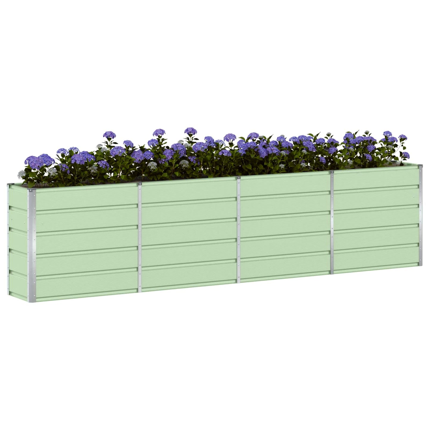 Fioriera Verde 320 x 40 x 75 cm Acciaio | homemem39