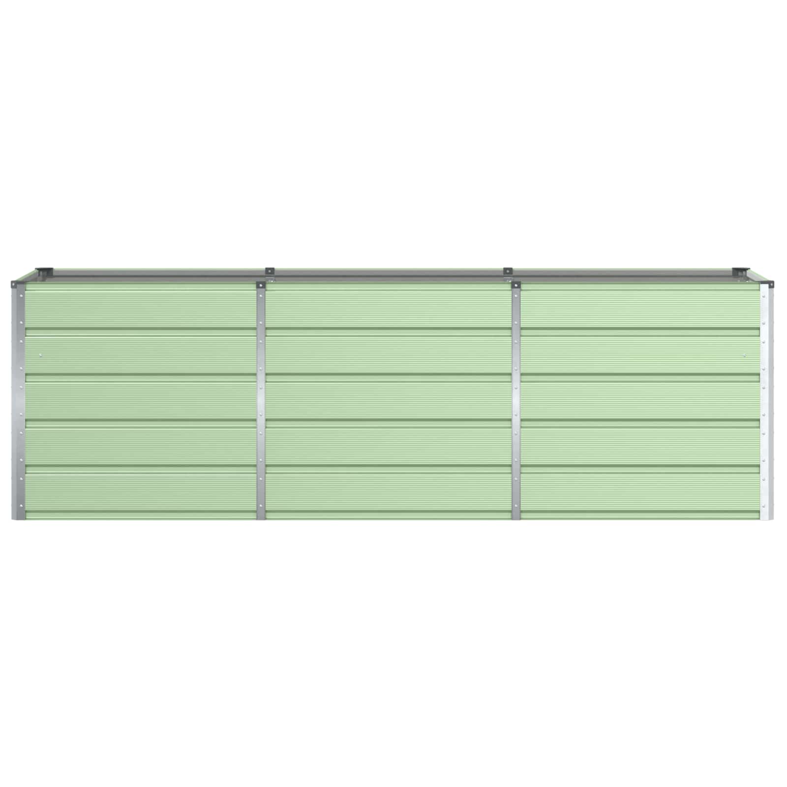 Fioriera Verde 240 x 80 x 75 cm Acciaio | homemem39