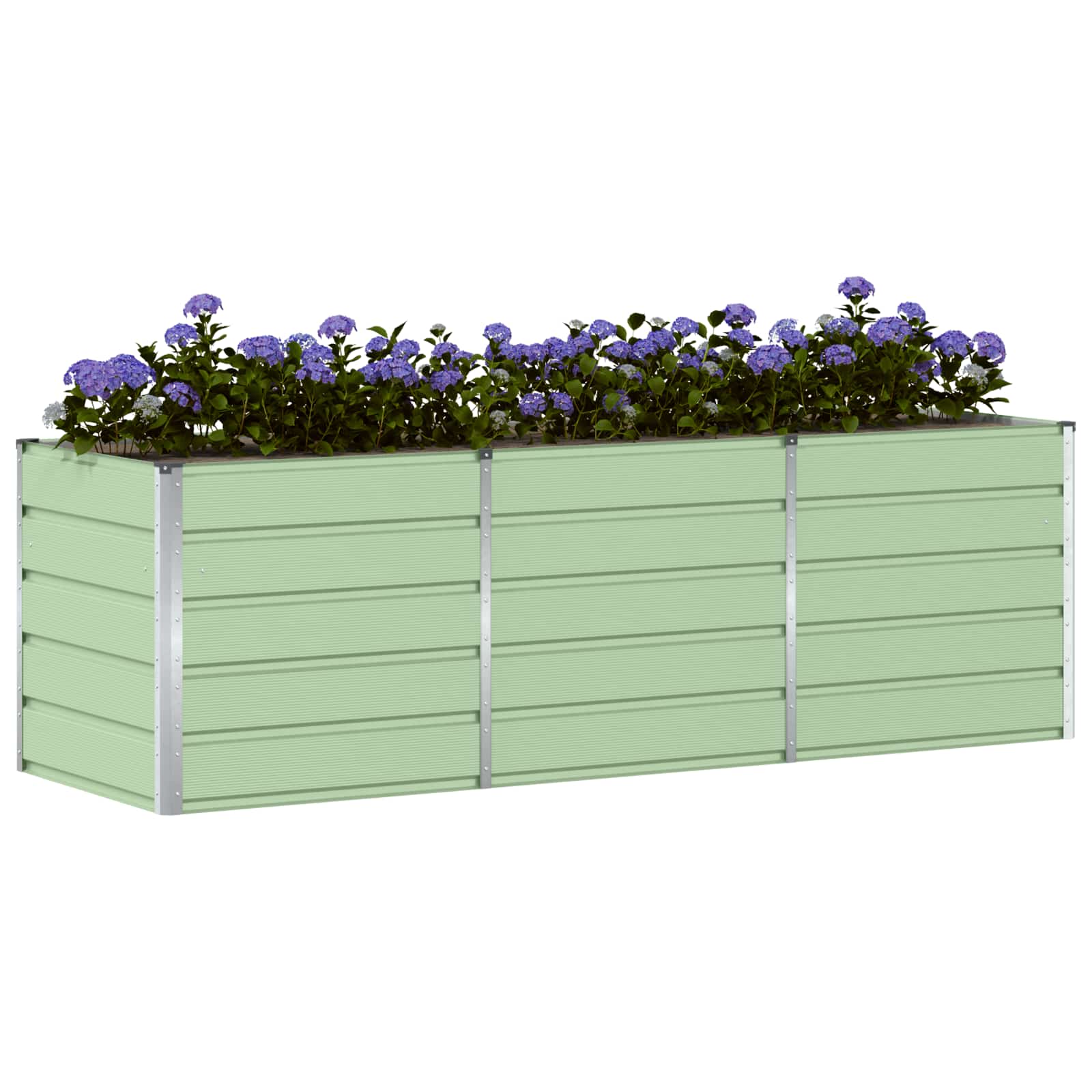 Fioriera Verde 240 x 80 x 75 cm Acciaio | homemem39