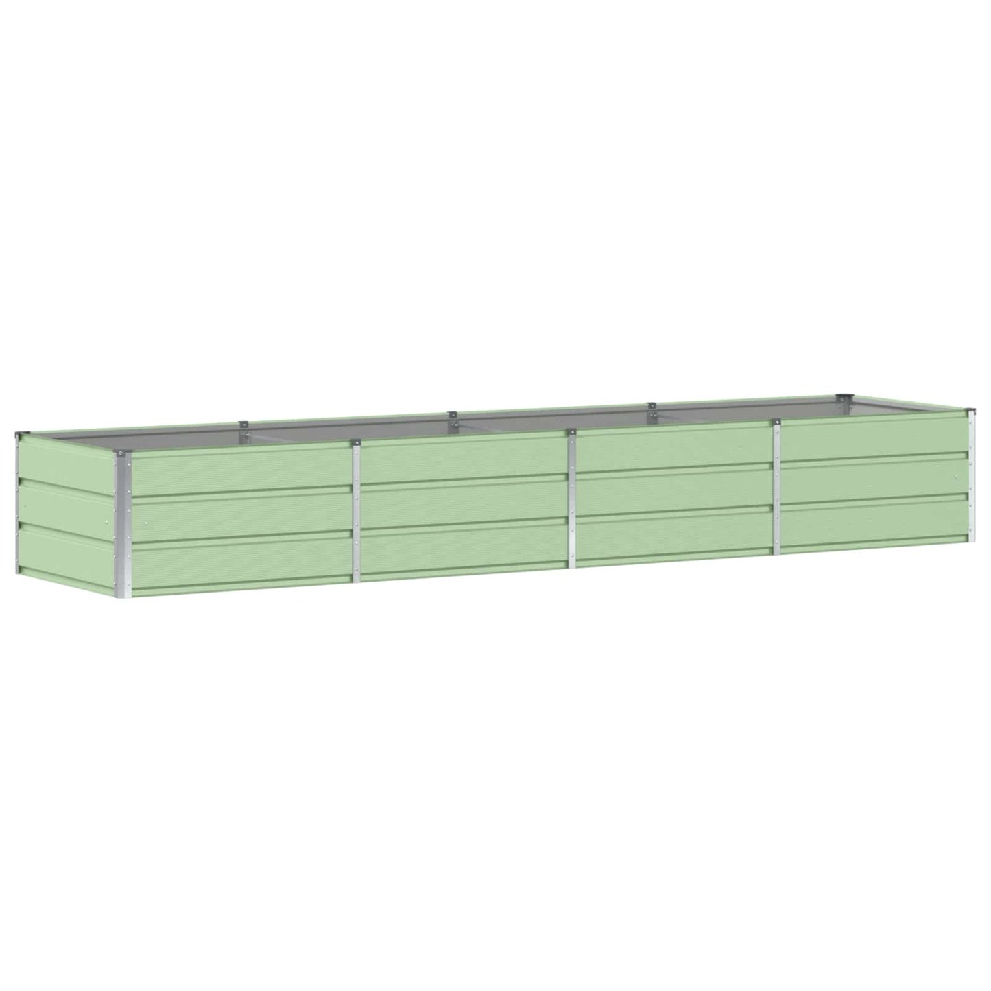 Fioriera Verde 320 x 80 x 45 cm Acciaio | homemem39