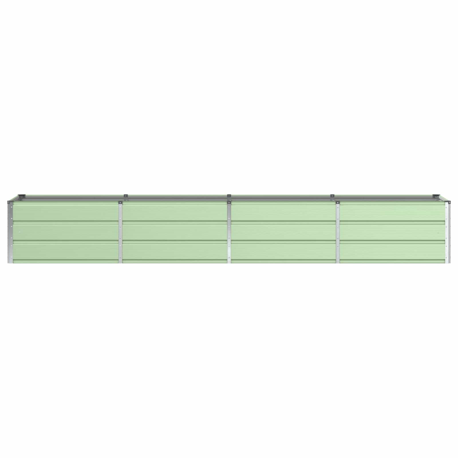 Fioriera Verde 320 x 80 x 45 cm Acciaio | homemem39