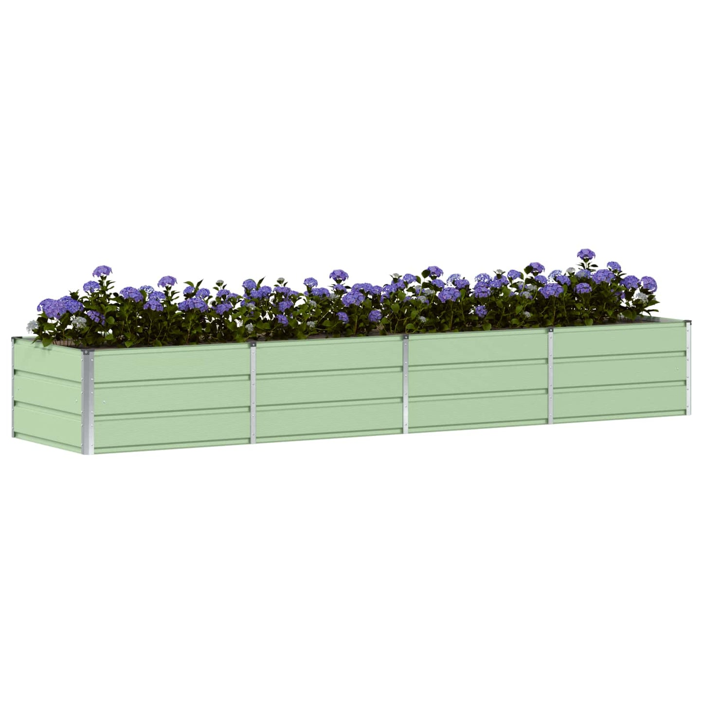 Fioriera Verde 320 x 80 x 45 cm Acciaio | homemem39