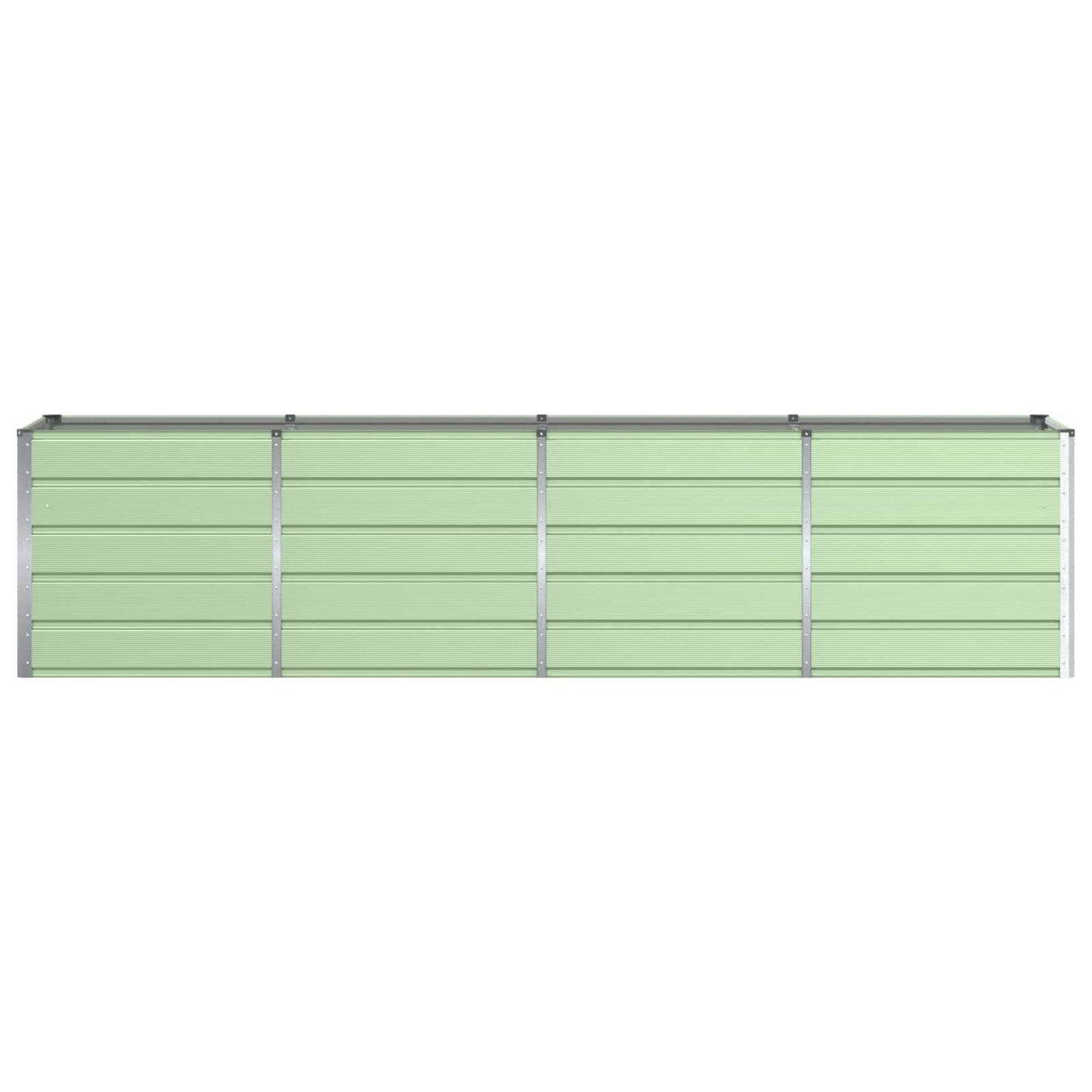 Fioriera Verde 320 x 80 x 75 cm Acciaio