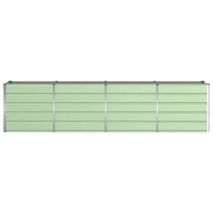 Fioriera Verde 320 x 80 x 75 cm Acciaio