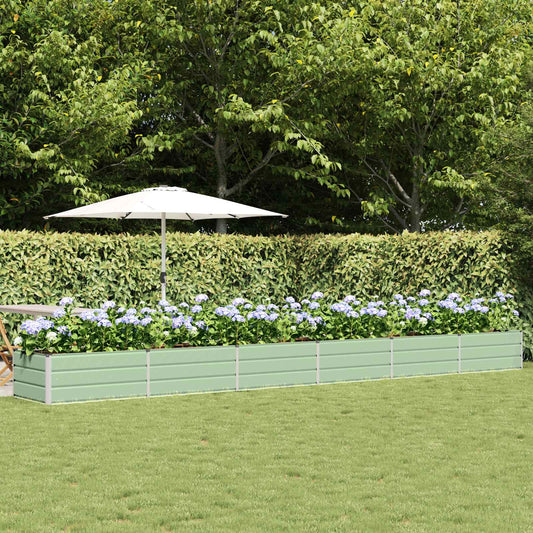 Fioriera Verde 600 x 80 x 45 cm Acciaio