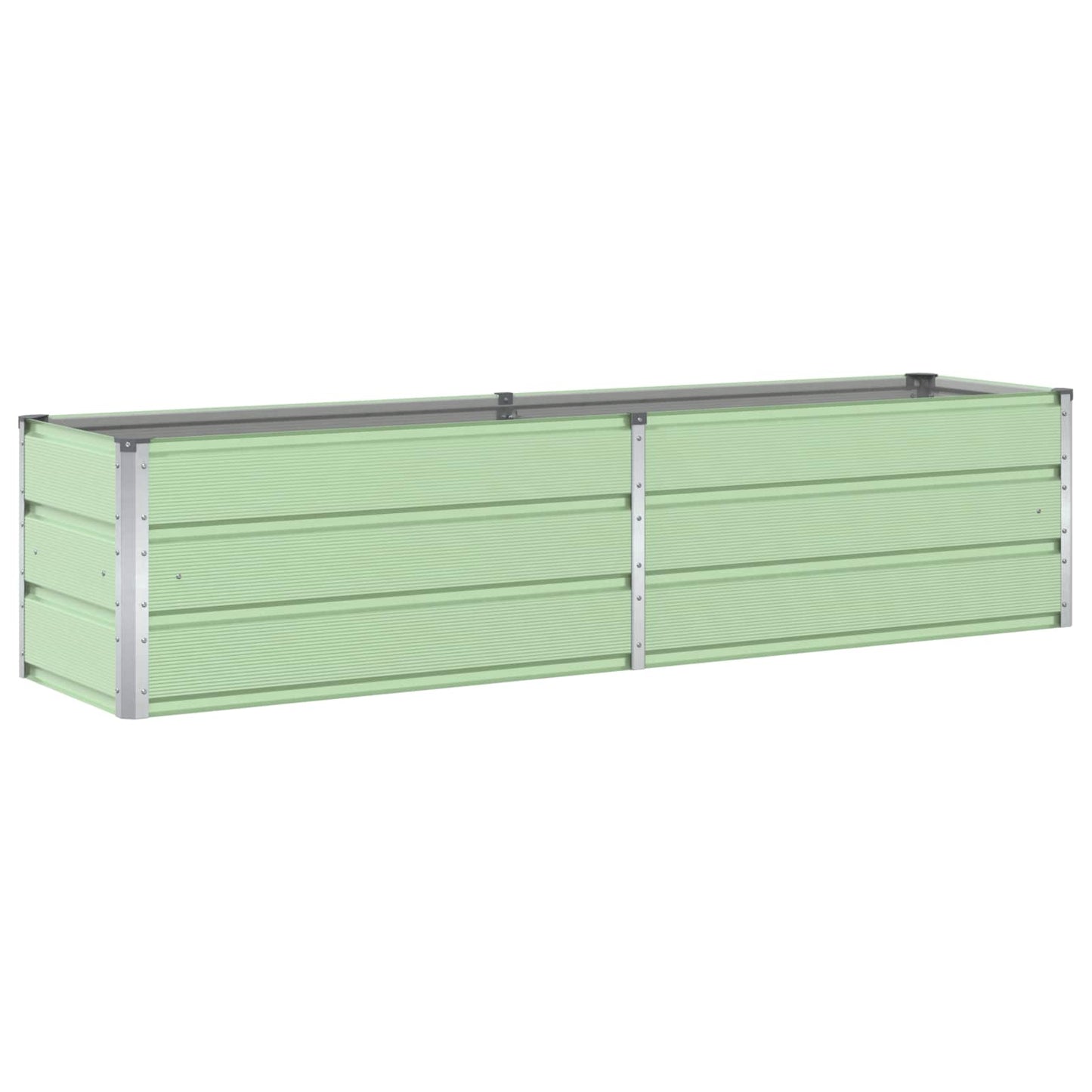 Fioriera Verde Pastello 195 x 50 x 45 cm Acciaio zincato | homemem39