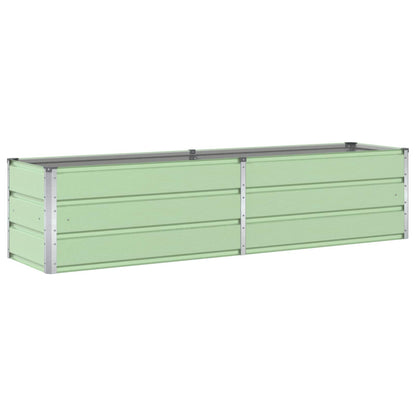 Fioriera Verde Pastello 195 x 50 x 45 cm Acciaio zincato | homemem39