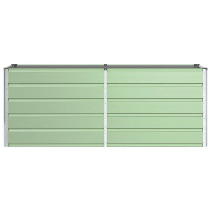 Fioriera Verde Pastello 195 x 50 x 77 cm Acciaio zincato