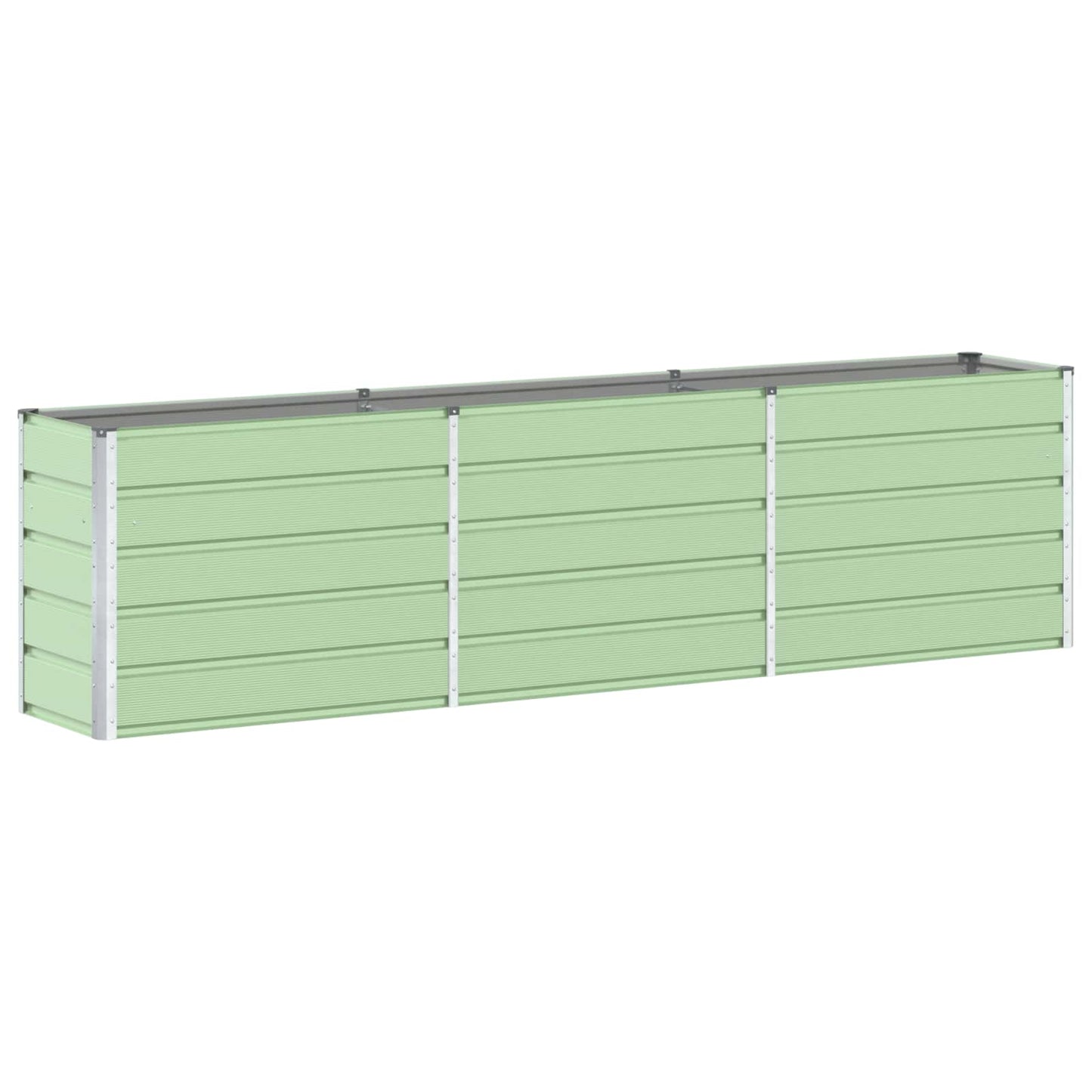 Fioriera Verde Pastello 290 x 90 x 77 cm Acciaio zincato | homemem39