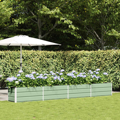 Fioriera Verde Pastello 480 x 50 x 45 cm Acciaio zincato