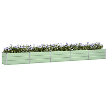 Fioriera Verde Pastello 480 x 50 x 45 cm Acciaio zincato | homemem39