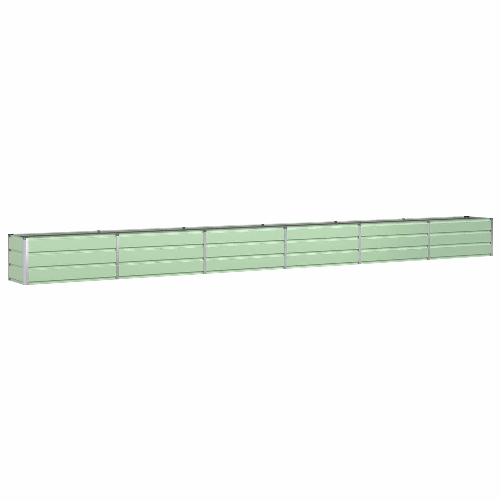 Fioriera Verde Pastello 580 x 50 x 45 cm Acciaio zincato | homemem39