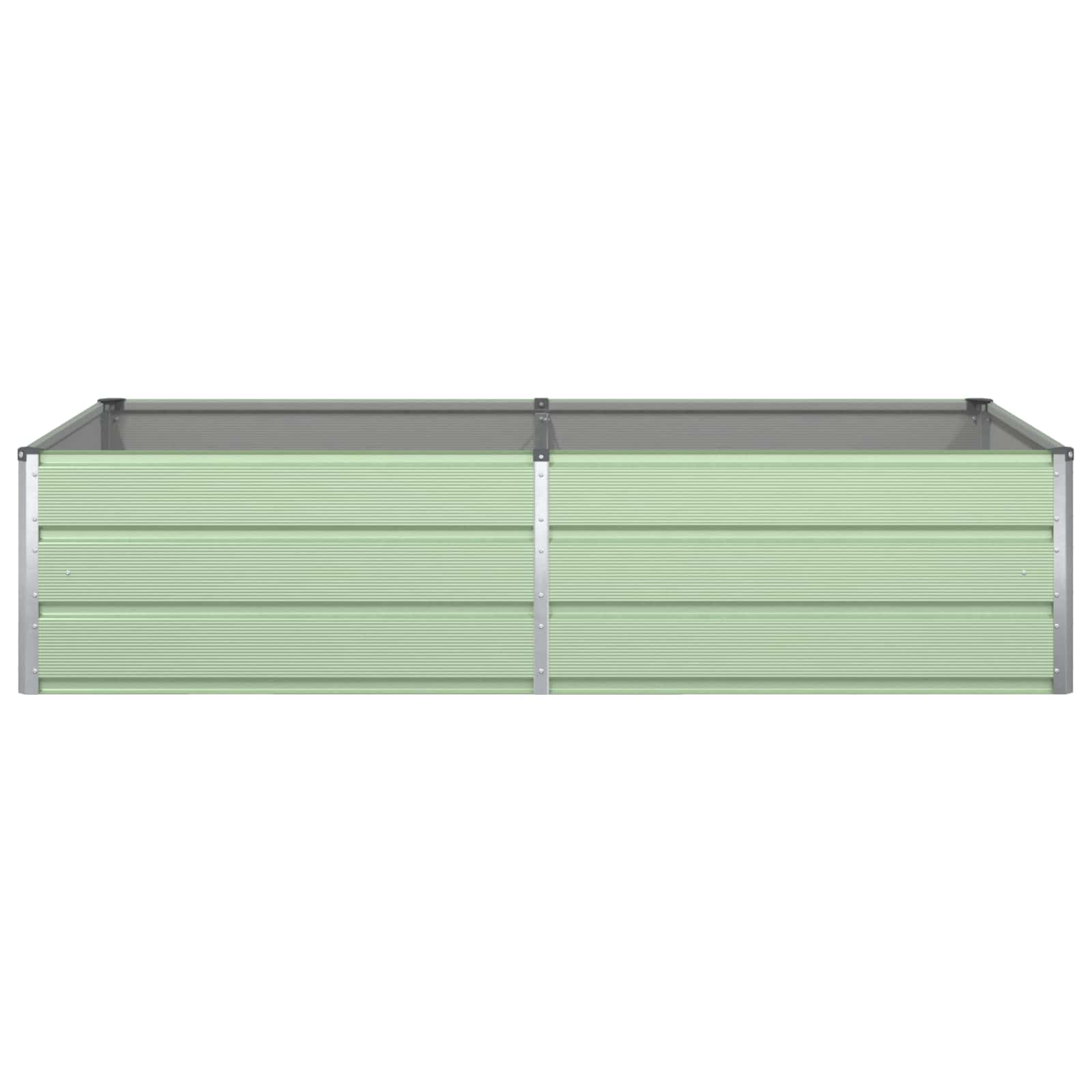 Fioriera Verde Pastello 195 x 100 x 45 cm Acciaio zincato | homemem39