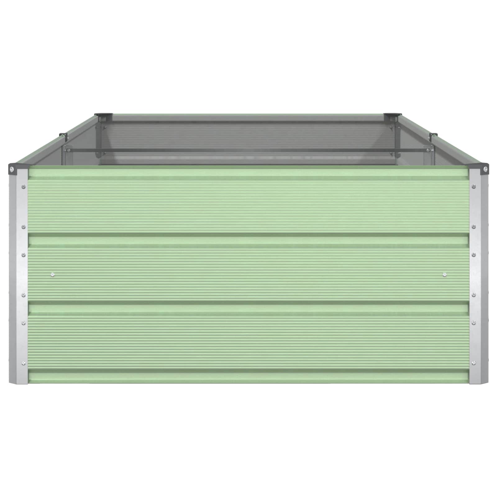 Fioriera Verde Pastello 195 x 100 x 45 cm Acciaio zincato | homemem39