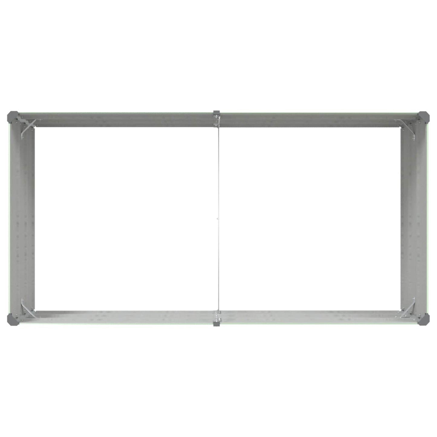Fioriera Verde Pastello 195 x 100 x 45 cm Acciaio zincato | homemem39